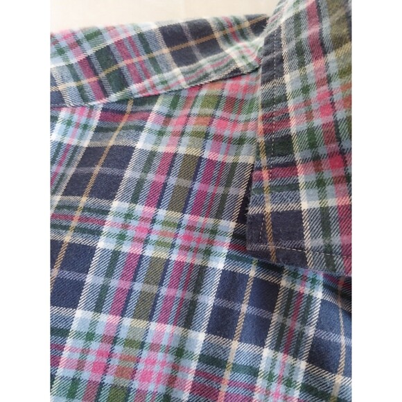 Polo Ralph Lauren Classic Performance Flannel Shirt Plaid Red Blue Green XXL - Picture 10 of 16